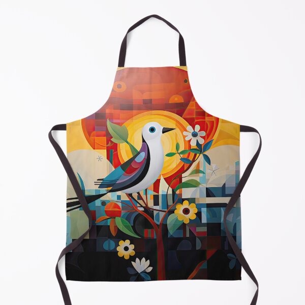 Item preview, Cute Bird in Perched Cubism designed and sold by ckwags.
