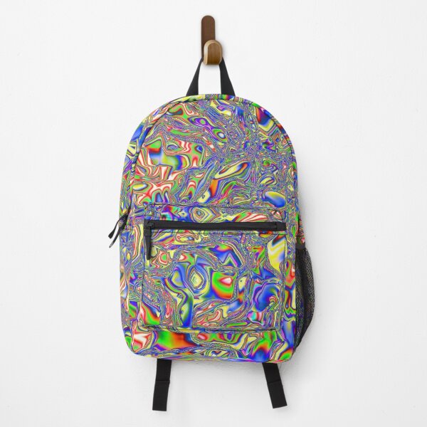 Item preview, Abstract Blue, Yellow & Red Liquid Fractal Chaos designed and sold by SXW Designs.