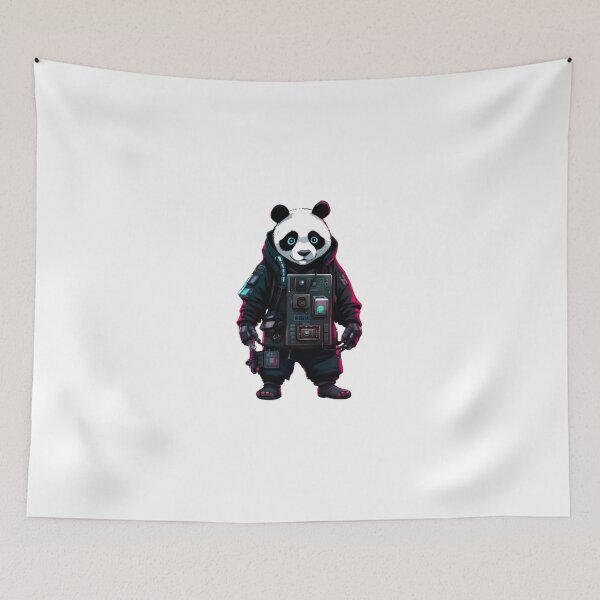 Item preview, Cyberpunk panda japan designed and sold by KorArtStudio.