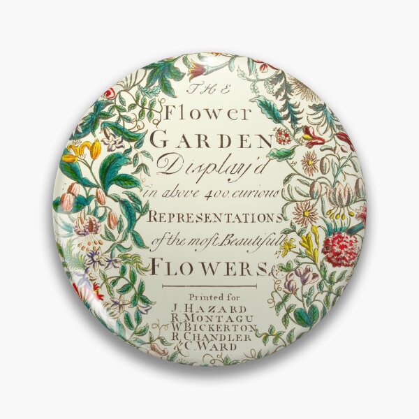Item preview, The Flower Garden, by Robert Furber (1732) High definition designed and sold by MINDTHECHERRY.