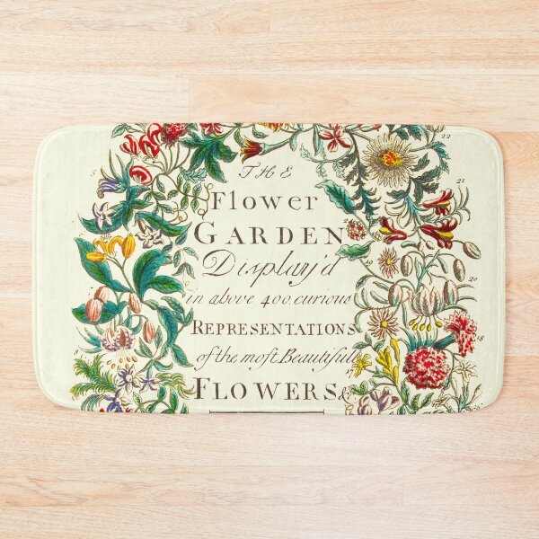 Item preview, The Flower Garden, by Robert Furber (1732) High definition designed and sold by MINDTHECHERRY.