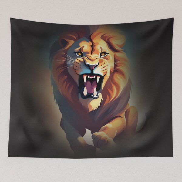 Item preview, Lion - roar designed and sold by zanifun.