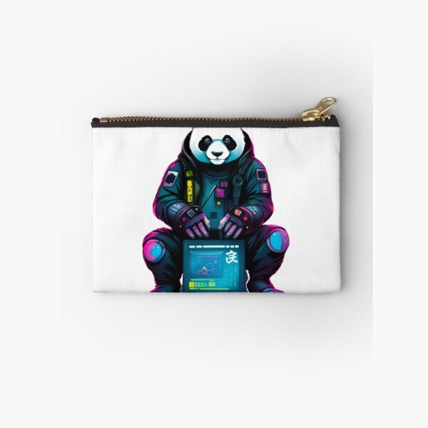 Aperçu de l'œuvre Cool panda Cyberpunk Japon créée et vendue par KorArtStudio.