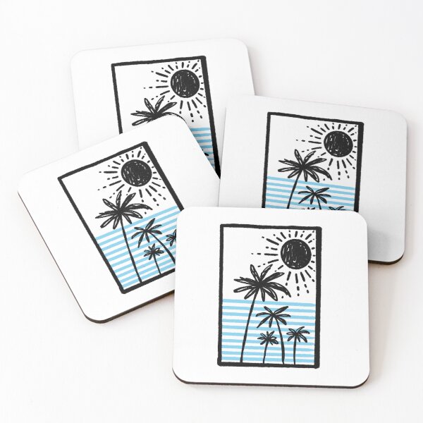 Item preview, Beach sunset minimal beach lifestyle  designed and sold by Tropical Blood.