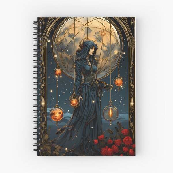 Aperçu de l'œuvre Fille de tarot créée et vendue par VisualCrafting.