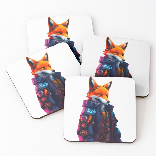 Item preview, Cyberpunk fox japan designed and sold by KorArtStudio.
