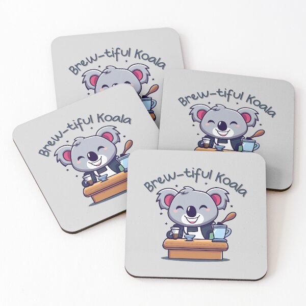 Item preview, Koala Barista designed and sold by tinytwist.
