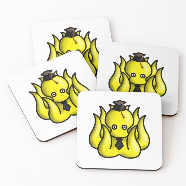 Item preview, yellow alumnus octopus designed and sold by octo-PS.