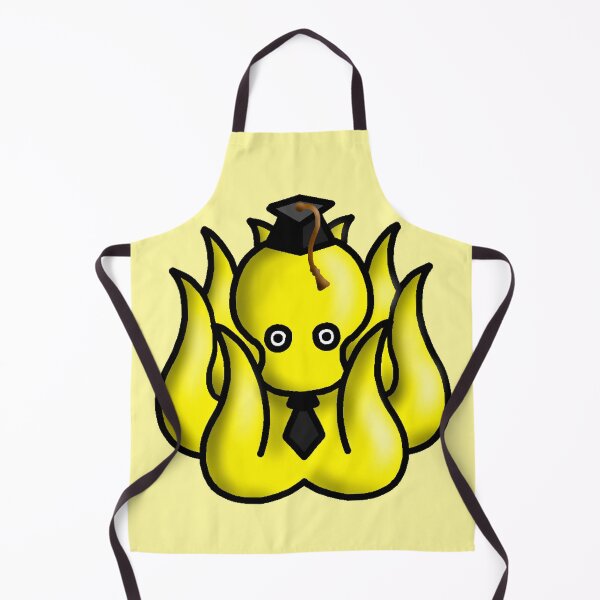 Item preview, yellow alumnus octopus designed and sold by octo-PS.