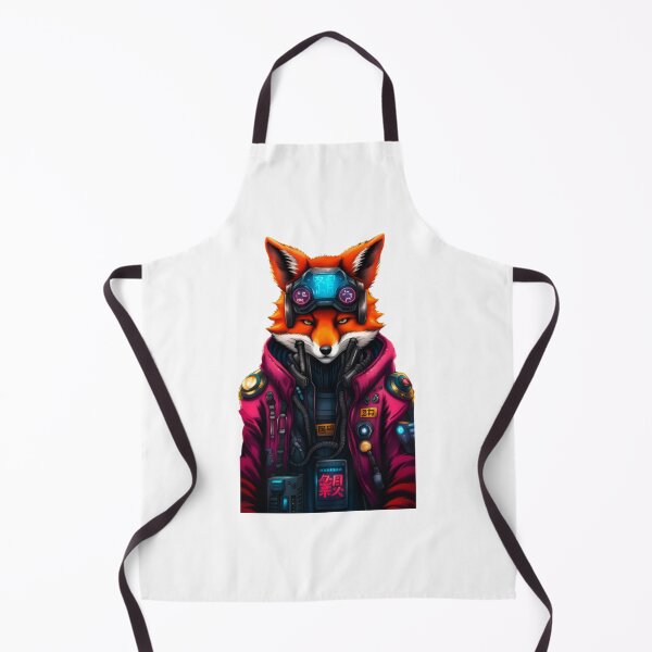 Item preview, Cool Cyberpunk fox japan designed and sold by KorArtStudio.