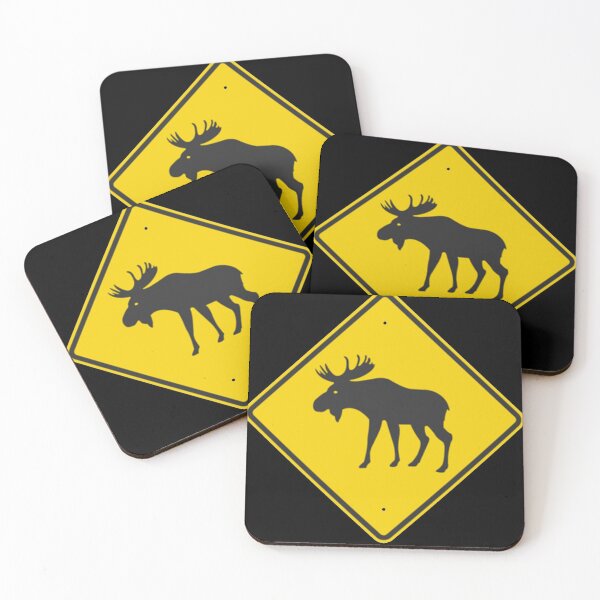 Item preview, Moose Crossing T-Shirt Sign Hunting designed and sold by James5Seven.