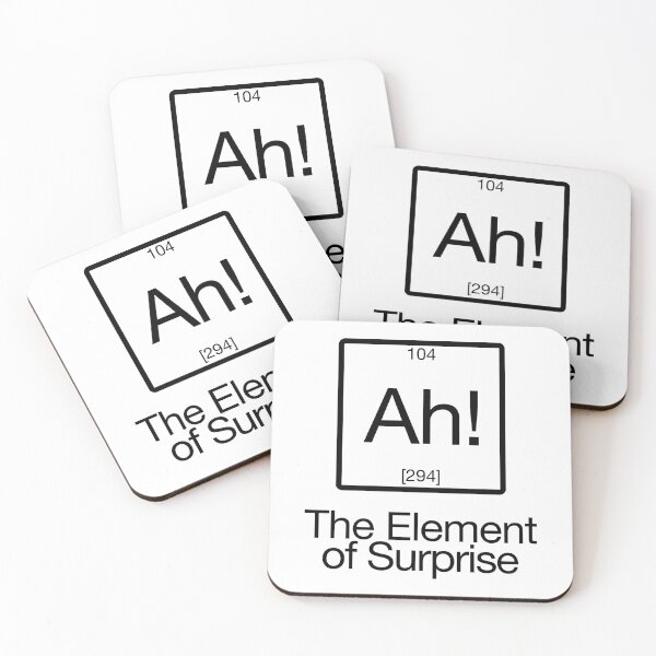 Item preview, The Element of Surprise designed and sold by ScienceCorner.