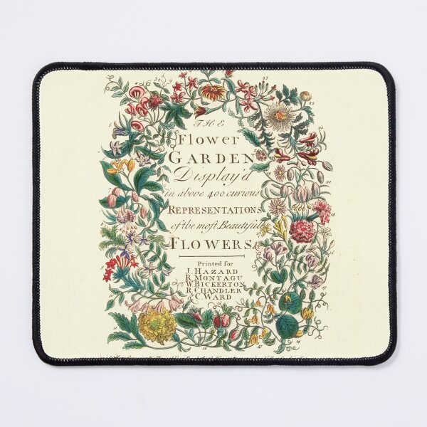 Item preview, The Flower Garden, by Robert Furber (1732) Original colors (restored) designed and sold by MINDTHECHERRY.