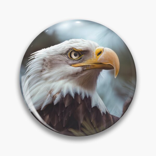 Item preview, Majestic Bald Eagle Portrait Photo designed and sold by CattyCornerPOD.