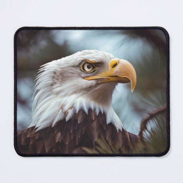 Item preview, Majestic Bald Eagle Portrait Photo designed and sold by CattyCornerPOD.