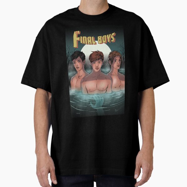 The Final Boys Shirtless in the Spooky Pond Oversized T-Shirt