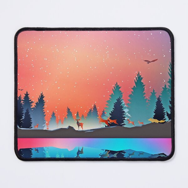 Item preview, Winter lake designed and sold by KAY Artists.