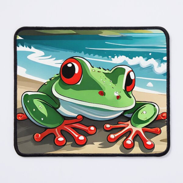 Item preview, Frog on holiday designed and sold by fotofeast.
