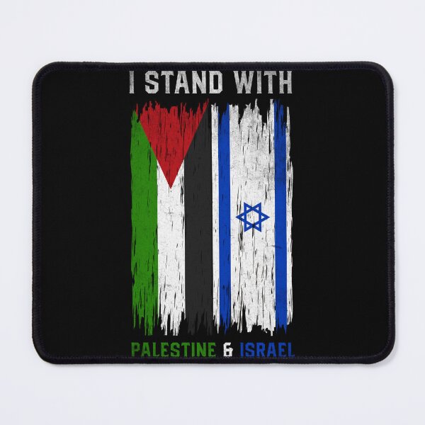 Item preview, I Stand With Peace Palestine Flag Israel Flag Vintage designed and sold by JoyceMeme.