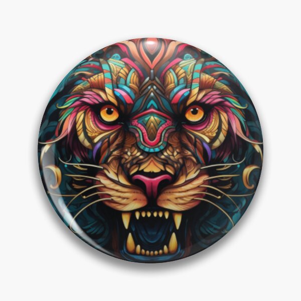 Item preview,  beautiful colour full lion designed and sold by Superann8.