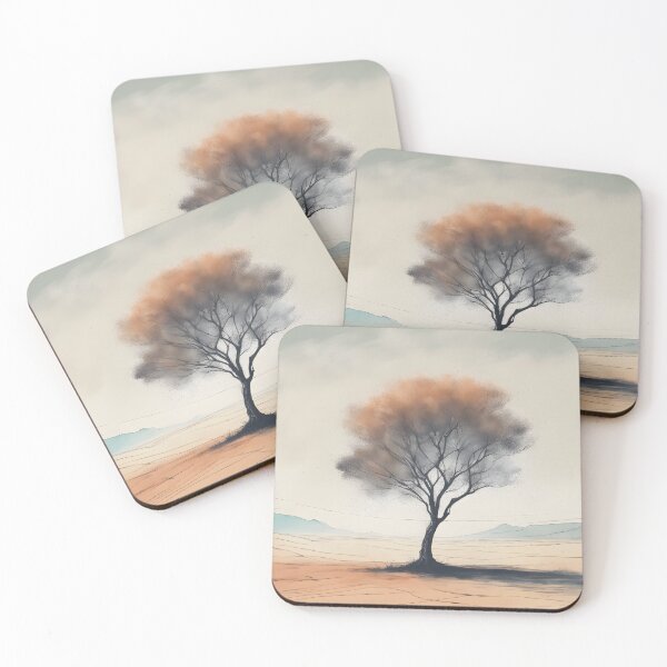 Item preview, Minimalist Tree Landscape Illustration 001 designed and sold by StickyBastardz.
