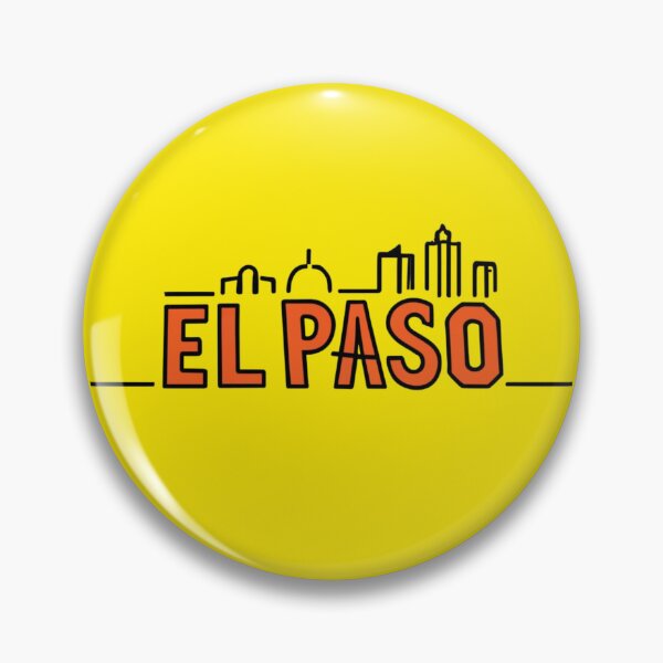 Item preview, El Paso, Texas | City Drawing Minimalist Style 9 designed and sold by CircinusStore.