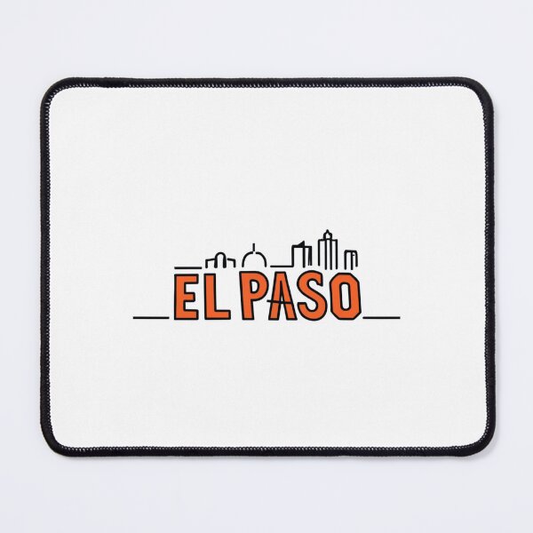 Item preview, El Paso, Texas | City Drawing Minimalist Style 9 designed and sold by CircinusStore.