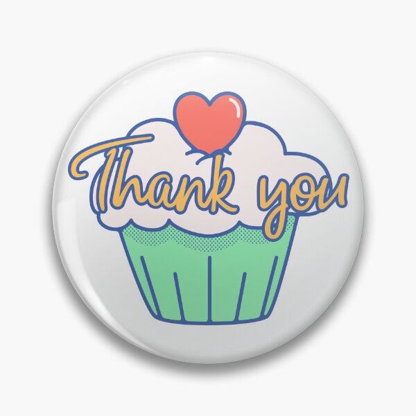 Artikelvorschau, Danke Muffin entworfen und verkauft von MyMaryDesign.