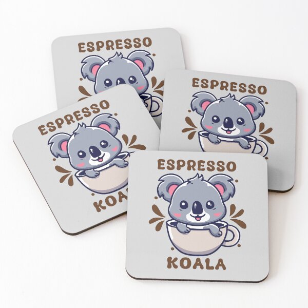 Item preview, Espresso Koala designed and sold by tinytwist.