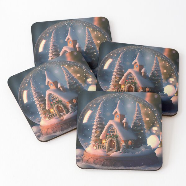 Item preview, Christmas in a snow globe  designed and sold by KAY Artists.