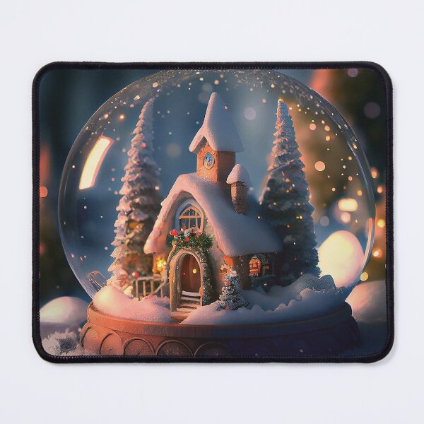 Item preview, Christmas in a snow globe designed and sold by KAY Artists.