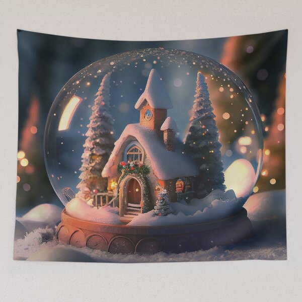 Item preview, Christmas in a snow globe  designed and sold by KAY Artists.