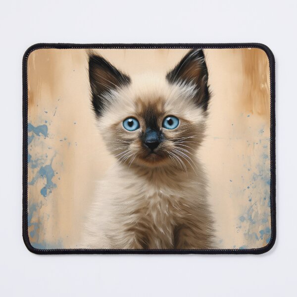 Item preview, Cute Siamese Kitten 02 designed and sold by Elisabeth Lucas.