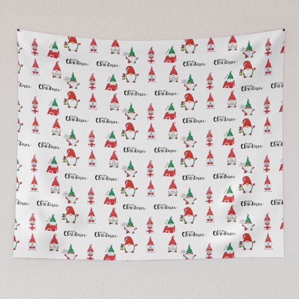 Item preview, Little elves wishing Merry Christmas designed and sold by huape.