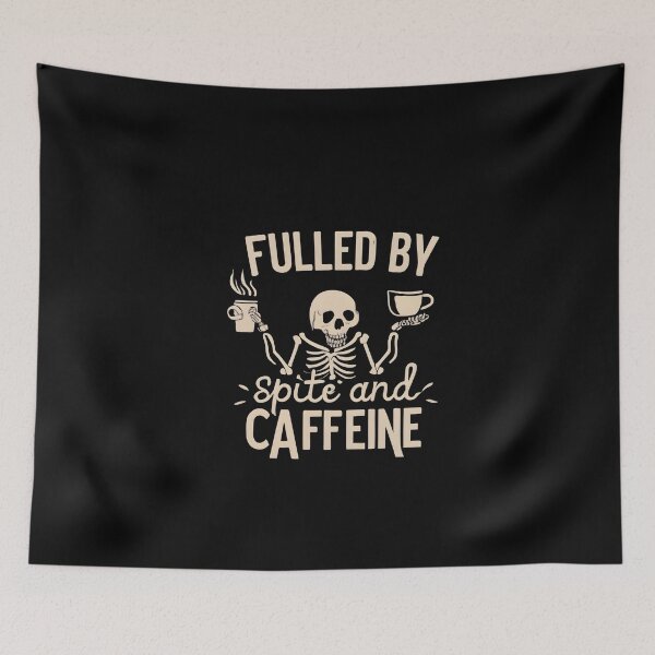 Item preview,  Fueled By Spite And Caffeine designed and sold by GalaxyGraffiti.