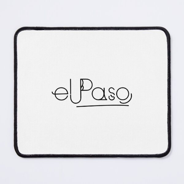 Item preview, El Paso, Texas | City Drawing Minimalist Style 10 designed and sold by CircinusStore.