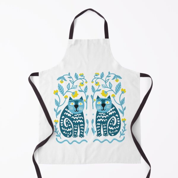 Item preview, two blue cats in the garden designed and sold by Pacesyte.