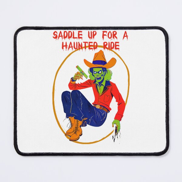 Item preview, Saddle Up for a Haunted Ride. designed and sold by eugene-bronco.