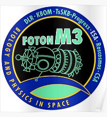 Foton-M3 Logo Poster