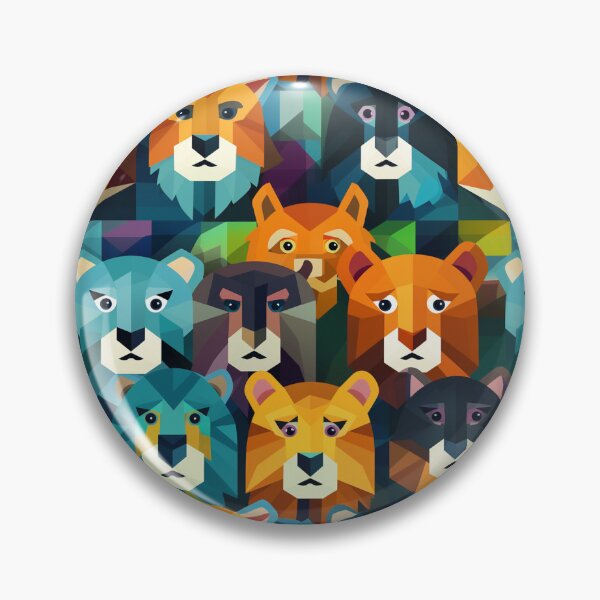Item preview, Colorful animals seamless pattern 11 designed and sold by Phumtanis66.