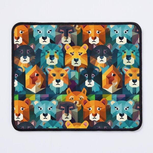Item preview, Colorful animals seamless pattern 11 designed and sold by Phumtanis66.