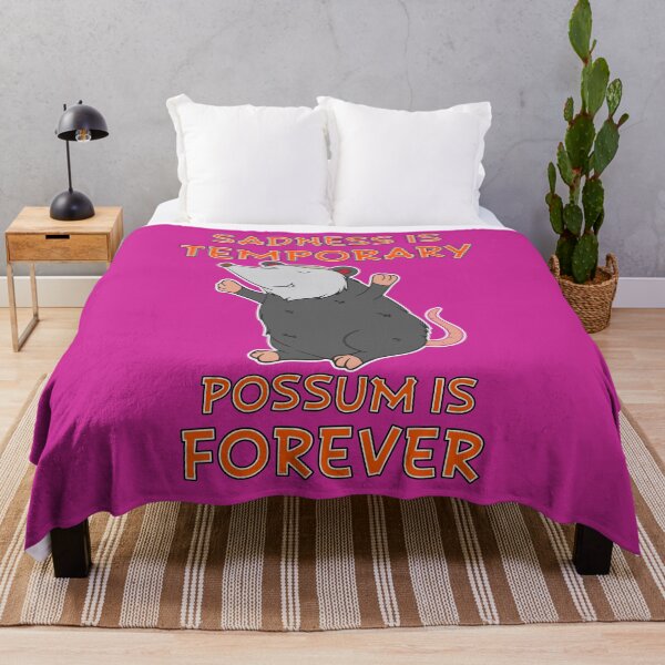 Item preview, Sadness Is Temporary Possum Is Forever designed and sold by hpsagor.