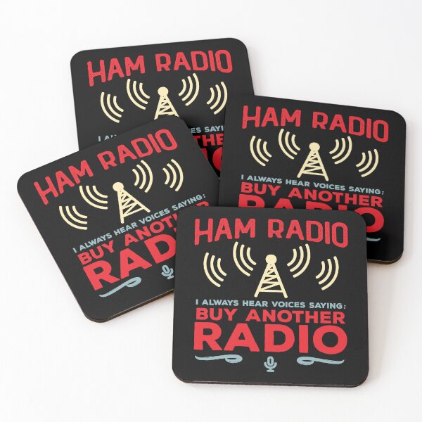 Item preview, Funny Ham Radio Operator I Hear Voices Saying designed and sold by wingstar.