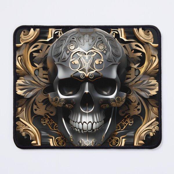Item preview, Ornate Black Skull 1.1 designed and sold by Rameses-ll.
