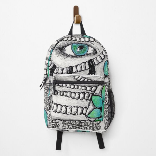 Item preview, Turquoise Eyes; pen and ink with watercolor designed and sold by CindyGrosch.
