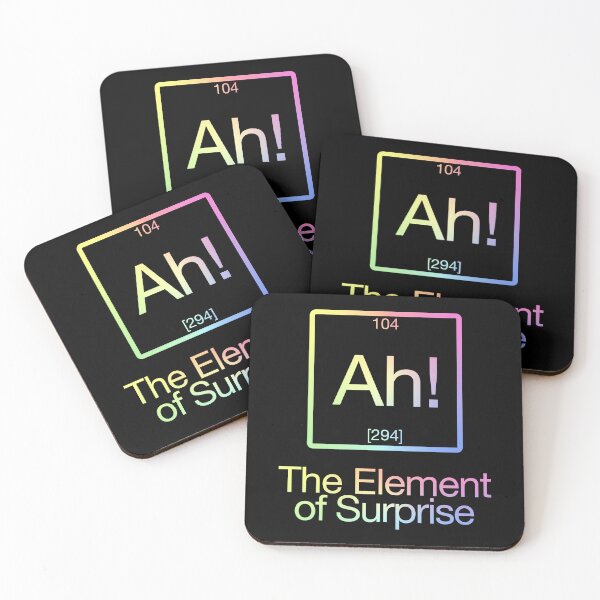 Item preview, The Element of Surprise designed and sold by ScienceCorner.