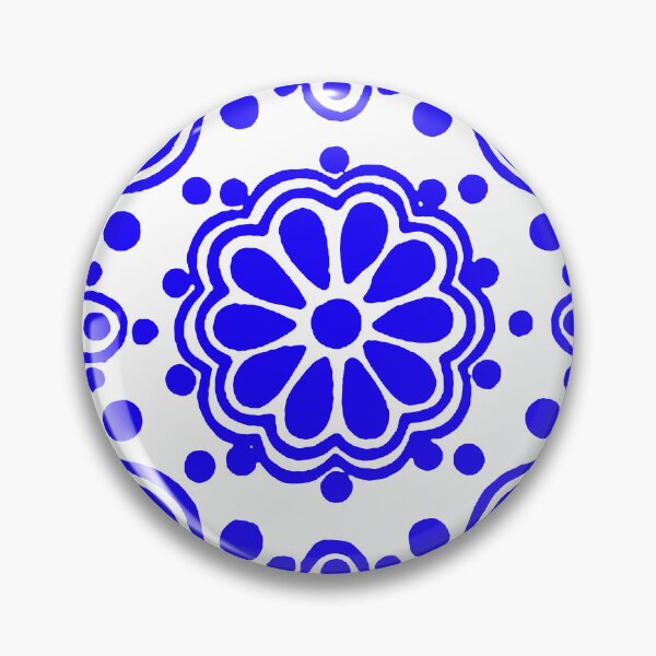 Item preview, BLUE FESTIVAL ABSTRACT  PATTERN ART designed and sold by sharlesart.