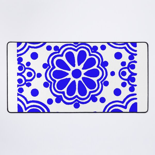 Item preview, BLUE FESTIVAL ABSTRACT PATTERN ART designed and sold by sharlesart.