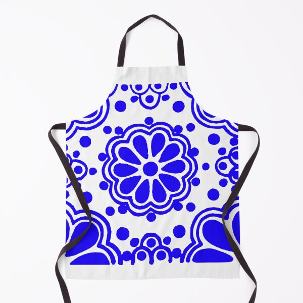 Item preview, BLUE FESTIVAL ABSTRACT PATTERN ART designed and sold by sharlesart.