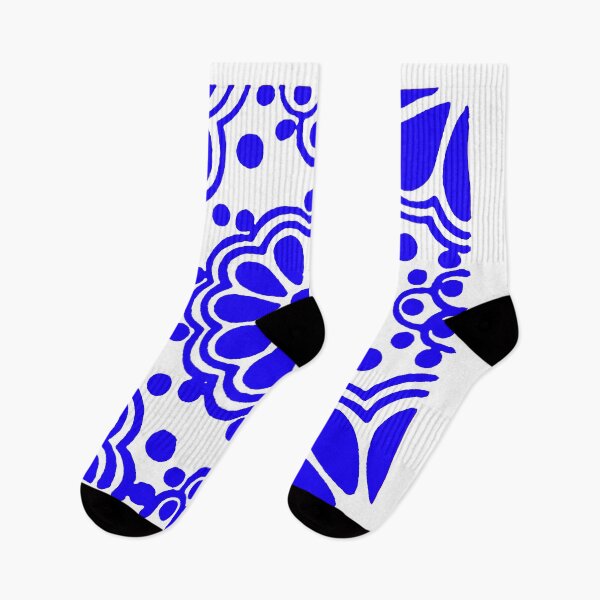 Item preview, BLUE FESTIVAL ABSTRACT  PATTERN ART designed and sold by sharlesart.